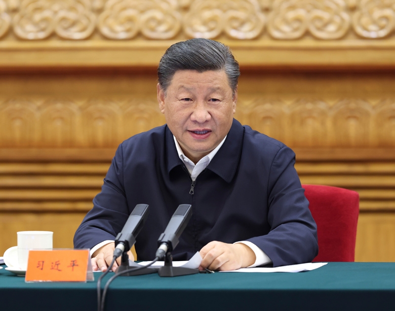 8月27日至28日,中央民族工作会议在北京召开。中共中央总书记、国家主席、中央军委主席习近平出席会议并发表重要讲话。新华社记者 庞兴雷 摄